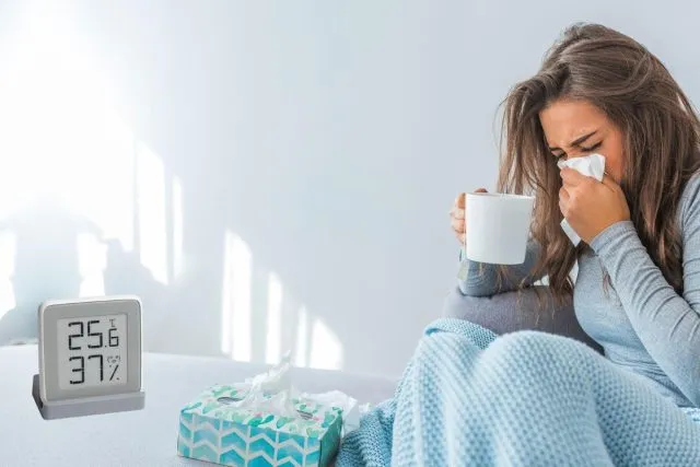 Często chorujesz? Zadbaj o dobrą wilgotność powietrza